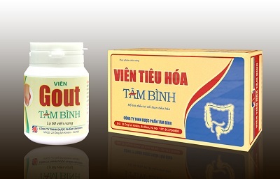 Sản phẩm đạt HCV sản phẩm an toàn vì sức khỏe cộng đồng của Công ty Dược Tâm Bình.