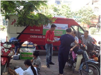 Trung tâm Thẻ Vietinbank và Pico tiếp sức mùa thi 2013 - 1 Trung tâm Thẻ Vietinbank và Pico tiếp sức mùa thi 2013