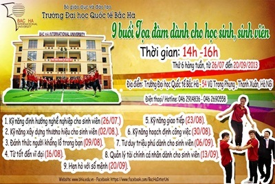 Đại học Quốc tế Bắc Hà - Chiếc vé thông hành đến với thành công - 4 Sinh viên ĐHQT Bắc Hà nhận học bổng du học của