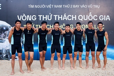 Ứng viên phi hành gia chinh phục Thử thách thể lực liên hoàn - 3 Axe