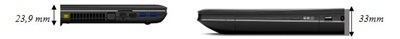 Lenovo ra mắt hai dòng laptop mới tại Việt Nam - 4 Thiết kế của Lenovo IdeaPad S410p (bên trái) so với các laptop thông thường
