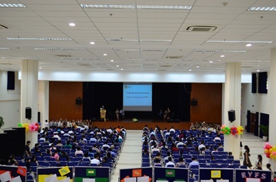 Học sinh Trường Quốc tế BVIS đón chào năm học mới 2013-2014