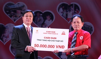 CADI-SUN Hành Trình Nhân Ái trao tặng nhà tại Quảng Nam