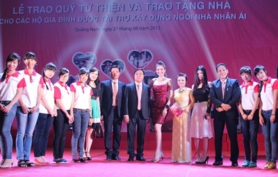 CADI-SUN Hành Trình Nhân Ái trao tặng nhà tại Quảng Nam