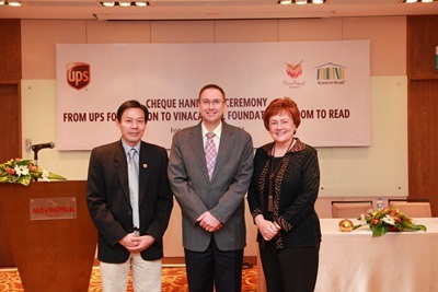 UPS Foundation tài trợ cho VinaCapital Foundation và Room To Read - 3 Thông tin về UPS Foundation