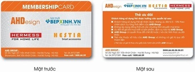Nội thất AHDesign & Bếp Xinh với chương trình thẻ Membership Card - 3 Ngày 5/9/2013 là ngày AHD Group cấp phát chính thức thẻ Membership Card nhưng đến nay,