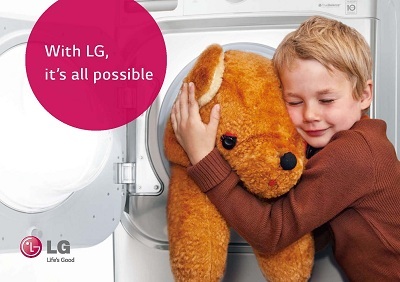 Một chiến dịch quảng cáo với slogan “With LG, it’s all possible” của LG