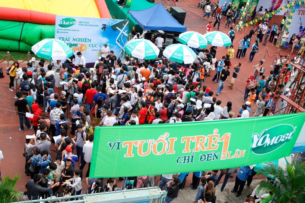 Giới trẻ hào hứng với sự kiện “YoTime Jump”