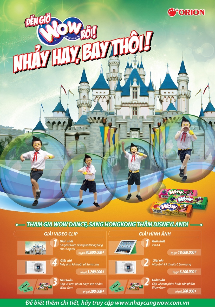 Nhảy hết sức, chơi hết mình cùng WOW DANCE - 2 Thiên đường Disneyland HongKong chào đón những người may mắn nhất