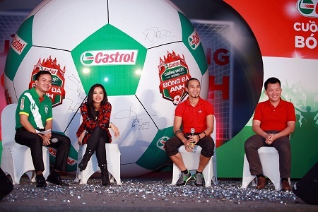 Castrol - Biến đam mê rực cháy thành những trải nghiệm khó quên - 1 Buổi họp báo ra mắt chương trình “Castrol cuồng nhiệt cùng bóng đá Anh”