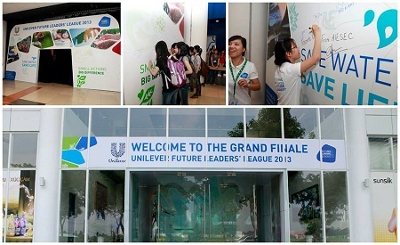 Đã tìm ra nhà vô địch Thách thức Kinh doanh Unilever 2013! - 1 ”Hiện trường” cuộc thi Thách thức kinh doanh Unilever 2013 trước giờ G!