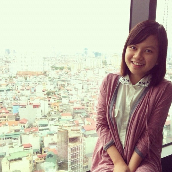 Diệu Anh, nhân viên tại KOTRA - Hà Nội.