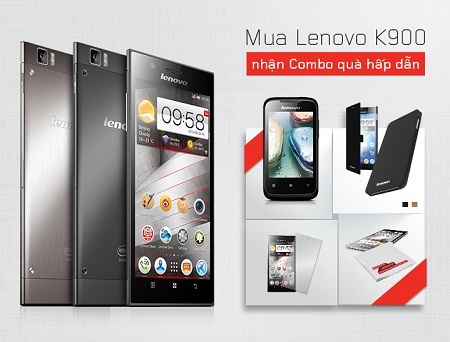 Mua Lenovo K900 nhận ngay quà giá trị 2 triệu đồng - 1 Mua Lenovo K900 nhận ngay quà giá trị 3 triệu đồng