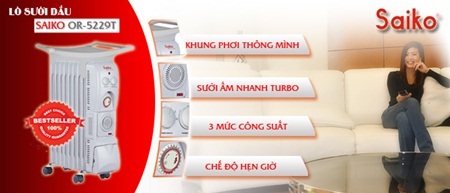 Thiết bị sưởi SAIKO: Giải pháp tối ưu chống rét - 3 Thiết bị sưởi SAIKO: Giải pháp tối ưu chống rét
