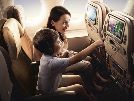 Hệ thống giải trí trên không KrisWorld với hơn 1000 sự lựa chọn