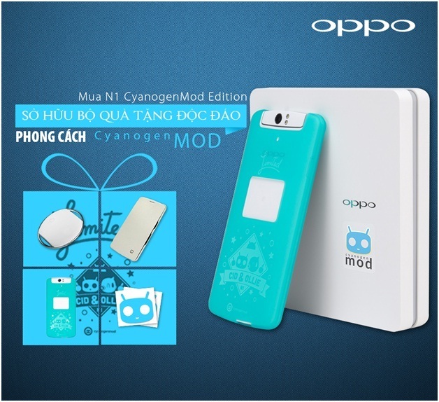 OPPO N1 phiên bản CyanogenMod chính thức bán tại Việt Nam - 2 OPPO N1 phiên bản CyanogenMod chính thức bán tại Việt Nam