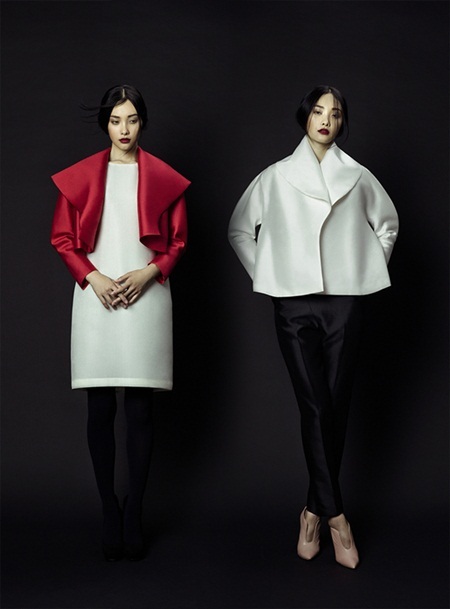 Áo khoác màu nổi làm ấm mùa Giáng sinh 2013