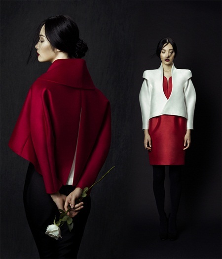 Áo khoác màu nổi làm ấm mùa Giáng sinh 2013