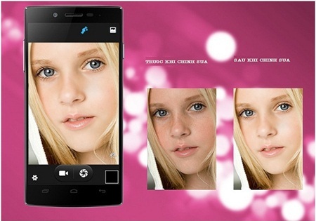 Khuyến mại lớn cho tín đồ smartphone dịp Noel - 6 Camera trước 5.0Mp kèm phần mềm chỉnh sửa chuyên nghiệp cho ra bức ảnh đẹp hoàn hảo