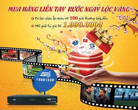 Hàng trăm phần quà “hot” cùng VTC