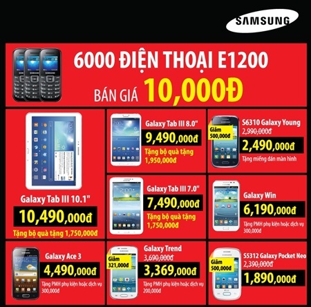 FPT Shop: 6.000 điện thoại Samsung bán với giá chỉ 10.000 đồng! - 2 Để mừng cột mốc quan trọng
này,