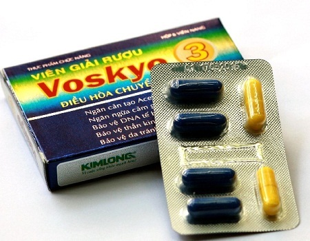 Hiểm họa từ rượu và cách phòng tránh - 1 Viên giải rượu VOSKYO – 3 một loại giải rượu phổ biến trên thị trường