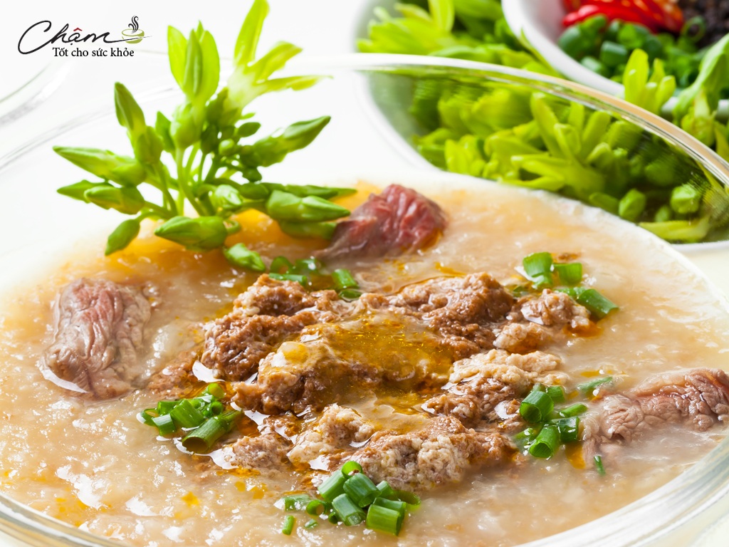 Khai trương ẩm thực CHẬM tại TTTM Parkson - Keang nam - 5 Cháo cua đồng
