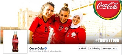 Nóng hừng hực “cuộc chiến” săn vé đón Cúp vàng - 2 Facebook fanpage của Coca-Cola là nơi “săn” vé đón Cúp vàng thú vị nhất