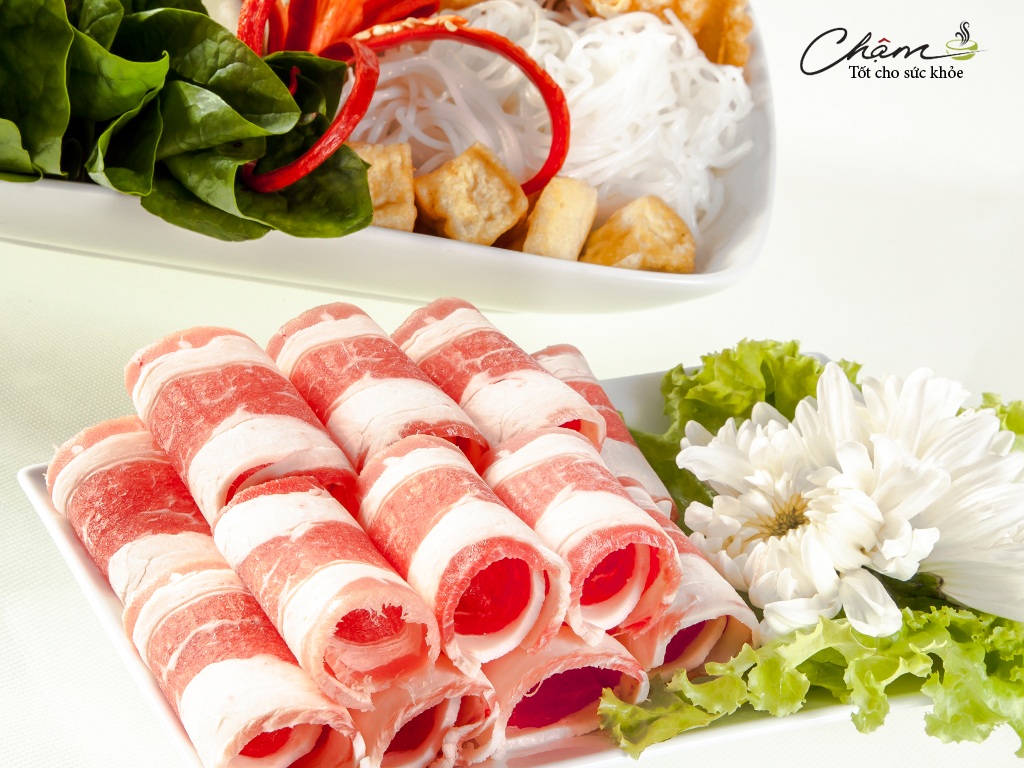 Khai trương ẩm thực CHẬM tại TTTM Parkson - Keang nam - 2 Lẩu riêu cua bò Mỹ