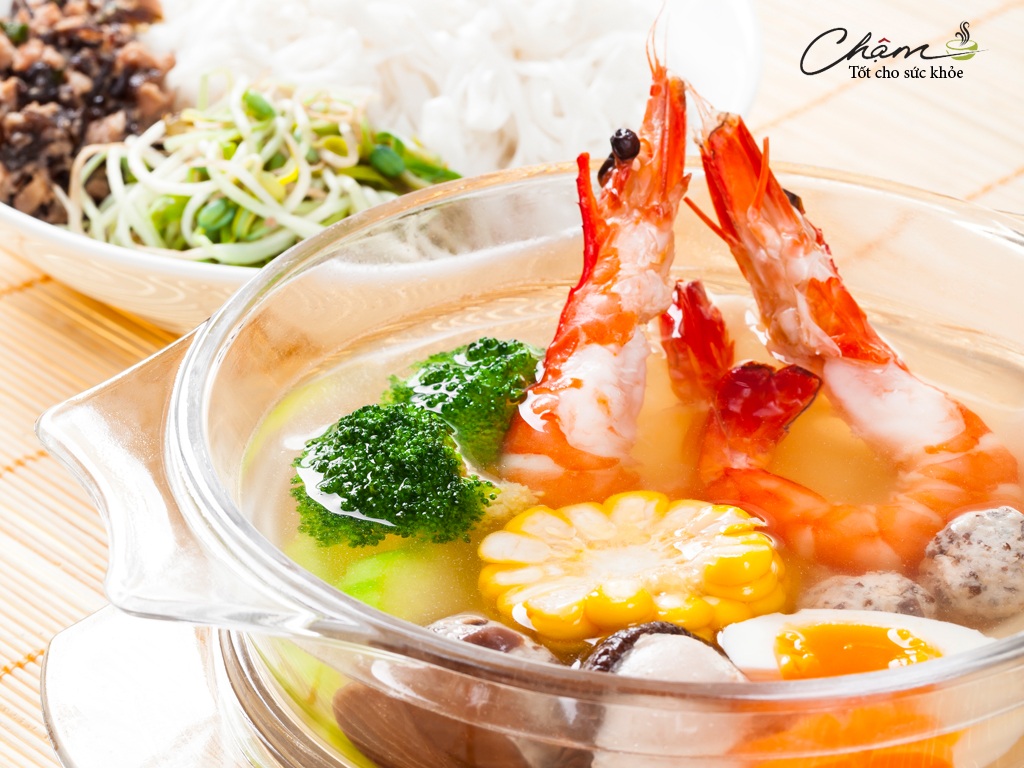 Khai trương ẩm thực CHẬM tại TTTM Parkson - Keang nam - 4 Món tôm