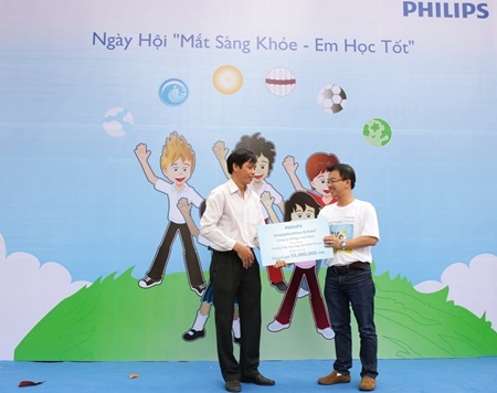 Philips mang kiến thức chăm sóc sức khỏe đến trường học