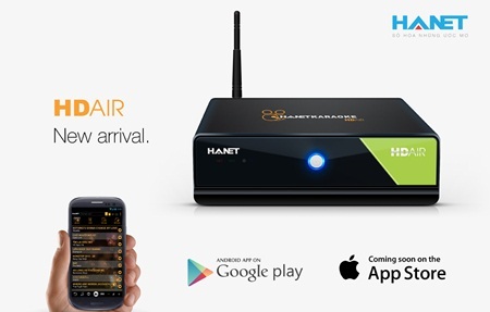 Sản phẩm mới HANET Karaoke HDAIR