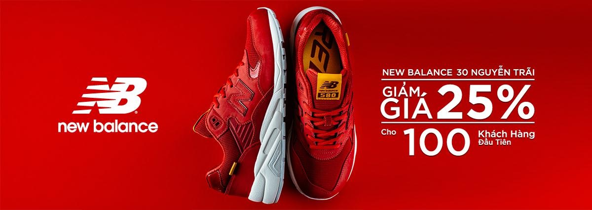 New Balance - Cửa hàng lớn đầu tiên của hãng đã mở cửa - 1 Từ ngày 19/01 đến ngày 02/02/2014