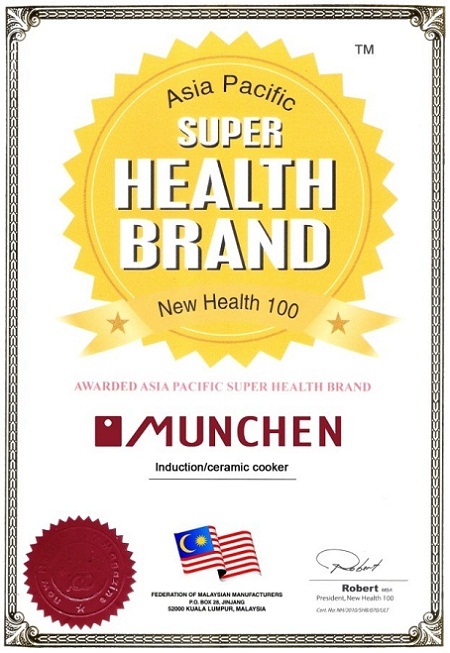 Bếp từ Munchen tinh tế từ thiết kế tới tính năng