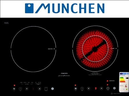 Bếp từ Munchen tinh tế từ thiết kế tới tính năng