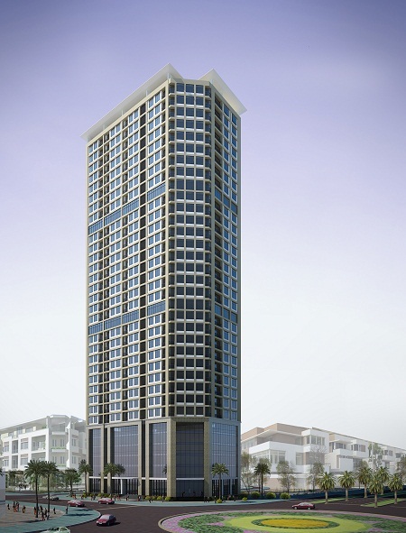 Phối cảnh tổng thể dự án CT12 Văn Phú