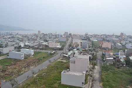 BĐS Tâm Quang Minh – Đà Nẵng mở bán đất nền nhà khu Bắc Sơn Trà - 3 Toàn cảnh Khu dân cư Bắc Sơn Trà nối ra biển (Ảnh chụp thực tế)