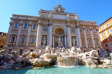 Du xuân Giáp Ngọ tại Châu Âu cùng Air France - 1 Đài phun nước Trevi tại Rome, Ý