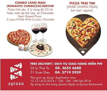 Câu chuyện về ngày valentine’s với chiếc bánh Pizza - 2 Có thể bạn chưa biết?