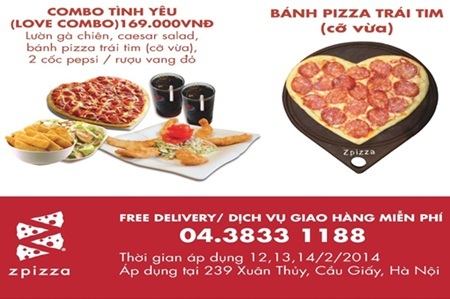 Câu chuyện về ngày valentine’s với chiếc bánh Pizza - 3 Có thể bạn chưa biết?