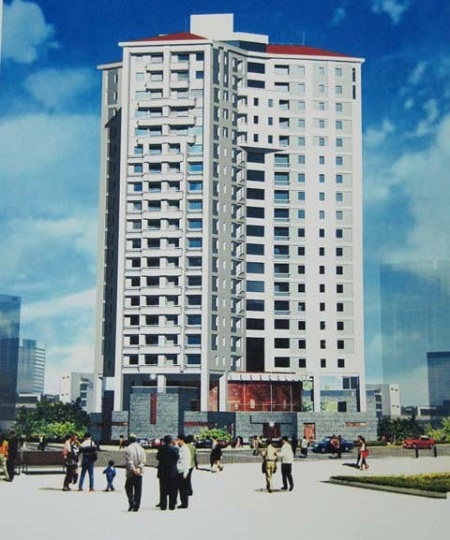 Hội Quán BĐS mở bán chung cư Resco Cổ Nhuế - 1 Hình ảnh phối cảnh chung cư Resco Cổ Nhuế