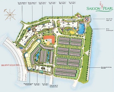 Saigon Pearl vươn mình kiêu hãnh bên sông Sài Gòn; hội đủ các yếu tố về vị trí đắc địa