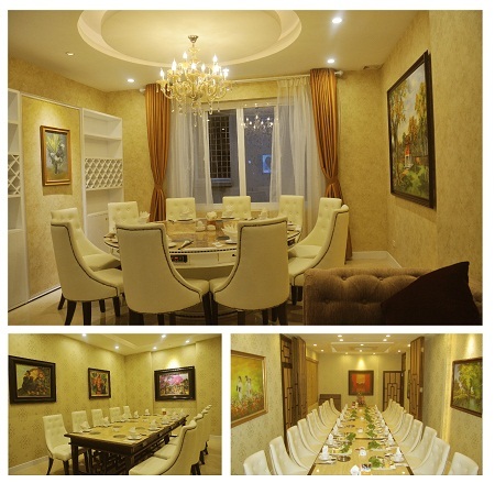 Quà tặng cho sắc đẹp và vóc dáng - 2 Không gian phòng VIP - Nhà hàng Sỹ Phú 121 Nguyễn Phong Sắc