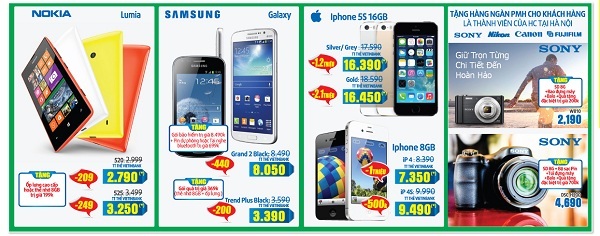 Ngày vàng giảm giá sản phẩm lên tới 50% tại Điện máy HC - 4 Máy giặt Sam Sung lồng ngang WF8690, giá khuyến mại chỉ 7 triệu 990 nghìn đồng;