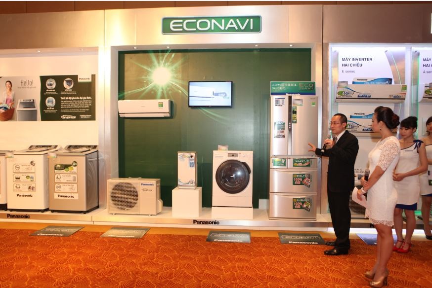“Cảm biến Econavi – Công nghệ độc đáo của Panasonic giúp tiết kiệm năng lượng”.