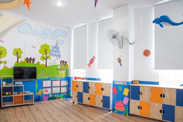 Cao đẳng Bách Việt: Điểm mới trong Giáo dục mầm non - 3 Cơ sở vật chất trường Mầm non Ngôi sao Bách Việt (Bach Viet Star).