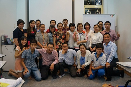 Một lớp học của thầy Jimmy Ha.