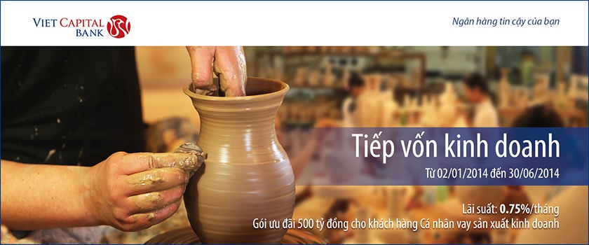 Chạm ngay - Nhận vận may - 2 Từ ngày 04/03/2014 đến ngày 27/05/2014, Viet Capital Bank triển khai chương trình dự thưởng