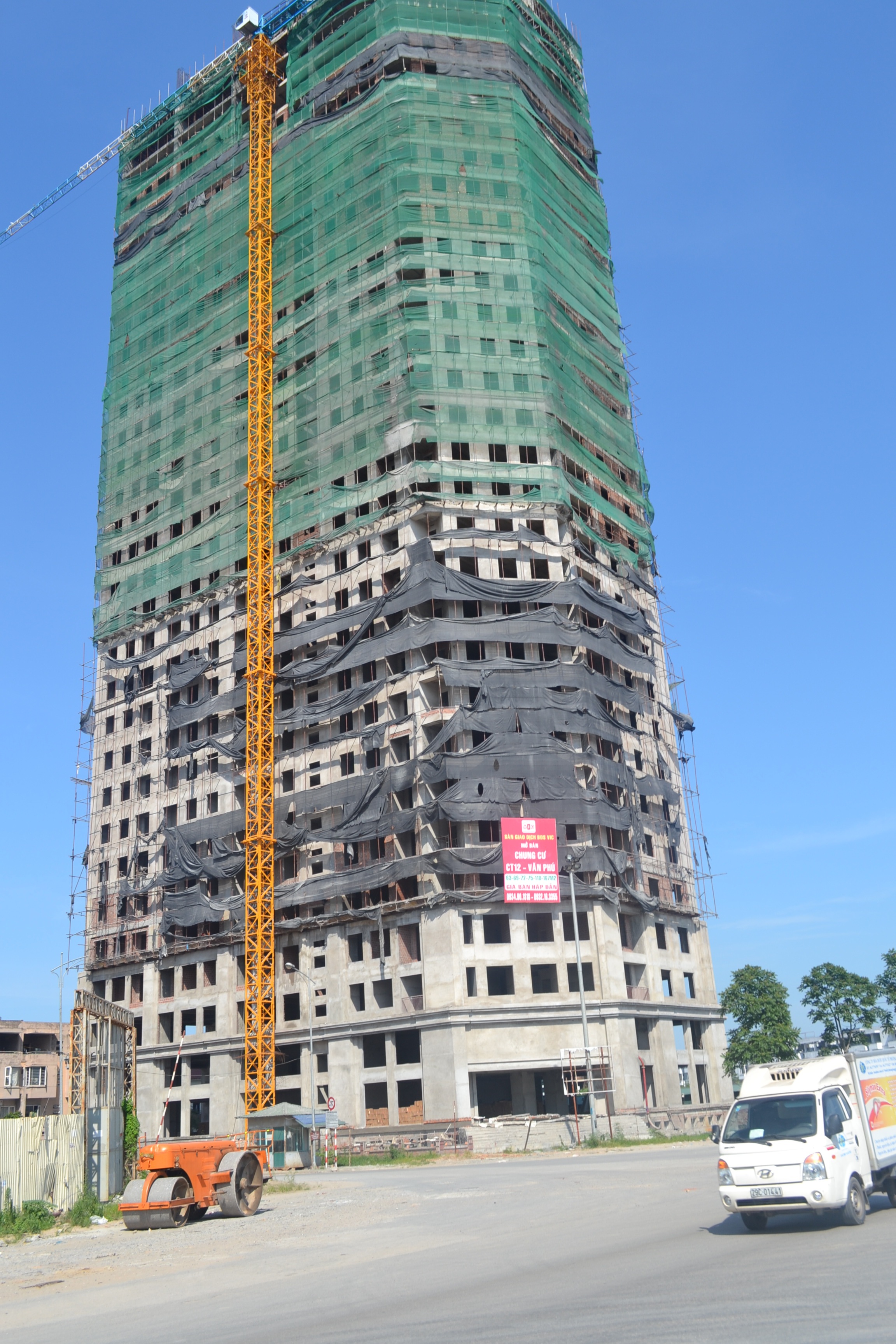 Hình ảnh tiến độ dự án CT12 Văn Phú (Cập nhật ngày 25/5).