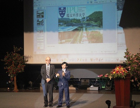 Đại diện trường IPC - IPU.